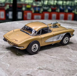 [ACME] 1:18 Chevrolet 1961 Corvette Gasser ゴールド モデルカー Die-Cast