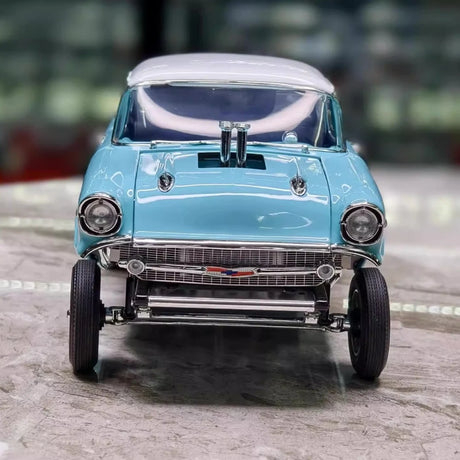 [ACME] 1:18 Chevrolet 1957 Bel Air Gasser Blue Model Car Die-Cast