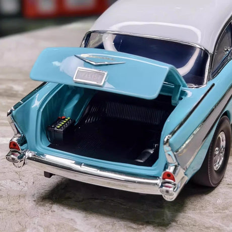 [ACME] 1:18 Chevrolet 1957 Bel Air Gasser Blue Model Car Die-Cast