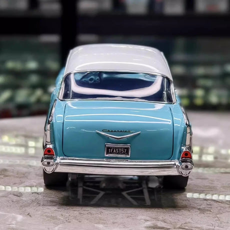 [ACME] 1:18 Chevrolet 1957 Bel Air Gasser Blue Model Car Die-Cast