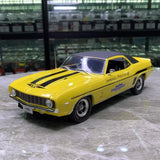 [ACME] 1:18 Chevrolet 1969 Yenko Camaro SC/SS/E geel modelauto Die-Cast