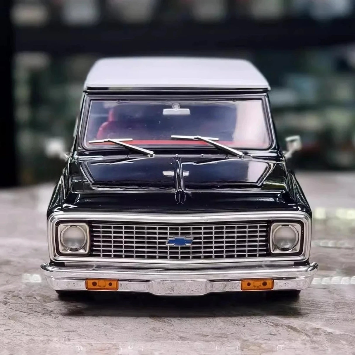 ACME Chevrolet 1972 Blazer Custom Black 1:18 – Keräilyesineitä valuvalumalleja