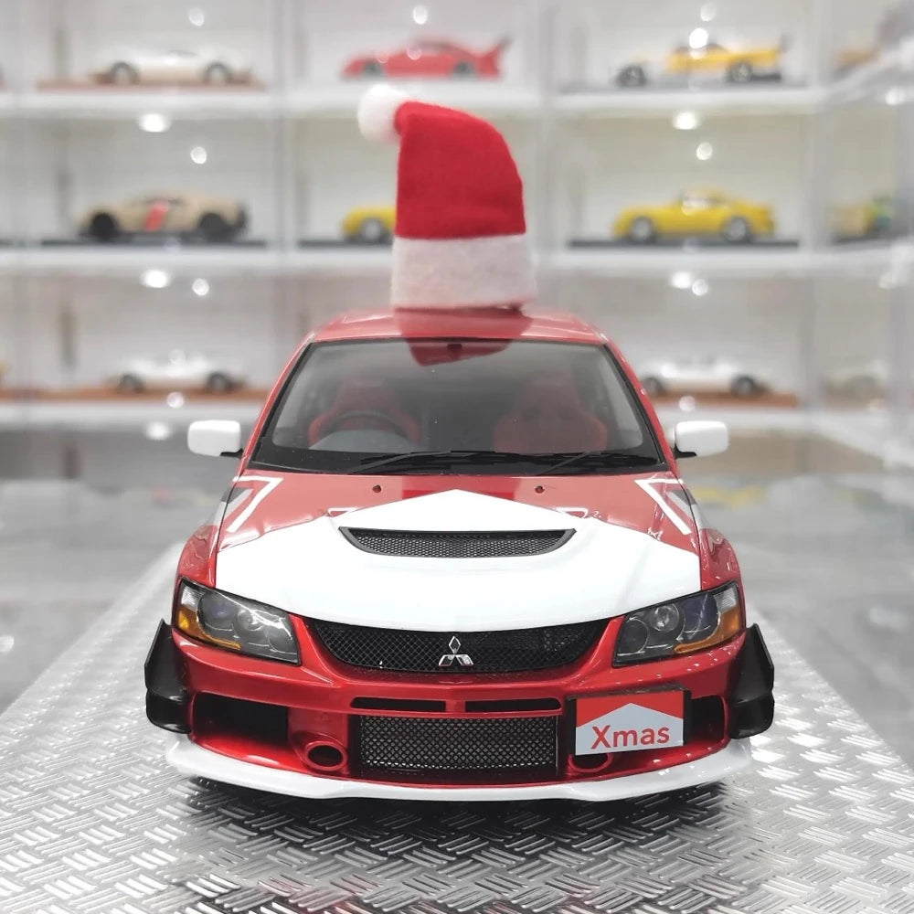 [AGU] 1:18 Mitsubishi 2005 Lancer Evo IX Christmas Edition Model Car Resin