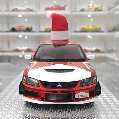 [AGU] 1:18 Mitsubishi 2005 Lancer Evo IX Christmas Edition Model Car Resin