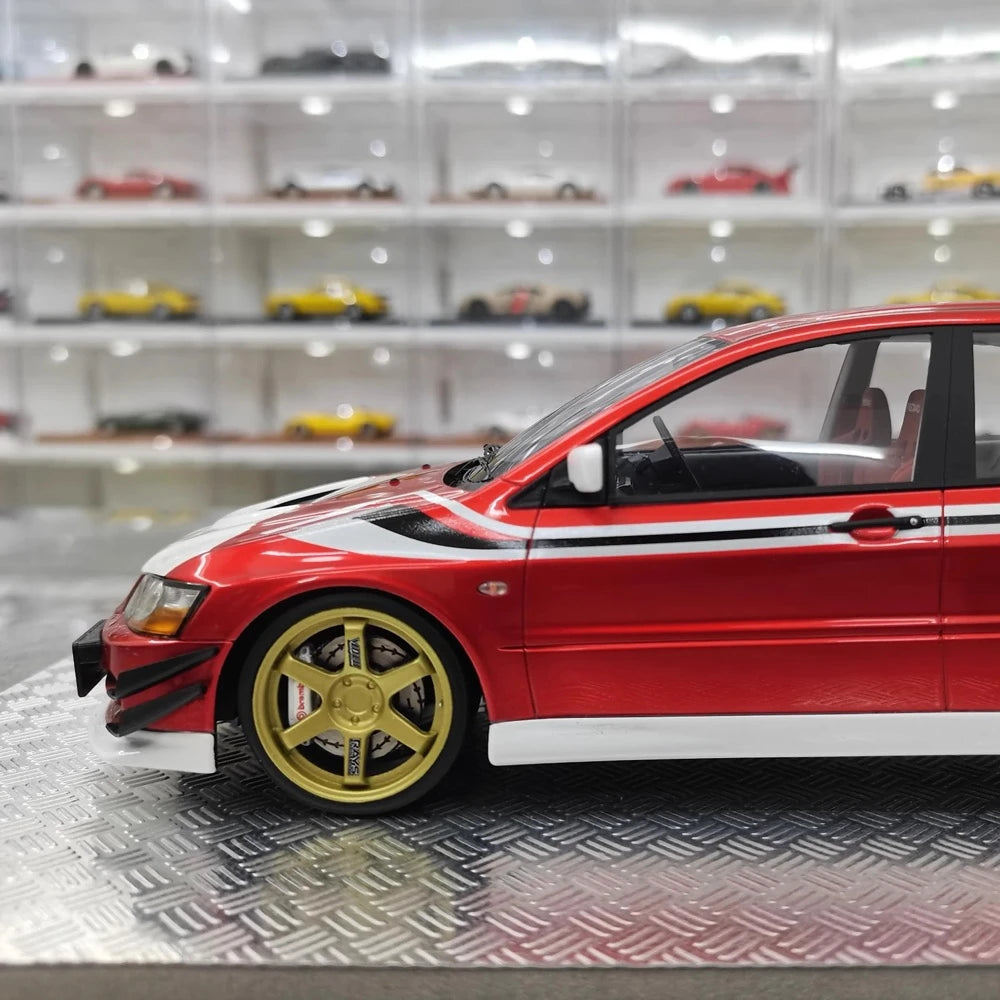 [AGU] 1:18 Mitsubishi 2005 Lancer Evo IX Christmas Edition Model Car Resin