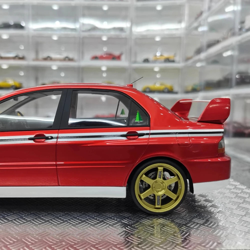 [AGU] 1:18 Mitsubishi 2005 Lancer Evo IX Christmas Edition Model Car Resin