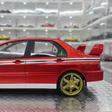 [AGU] 1:18 Mitsubishi 2005 Lancer Evo IX Christmas Edition Model Car Resin