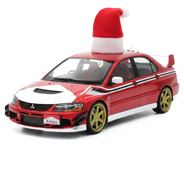 [AGU] 1:18 Mitsubishi 2005 Lancer Evo IX Christmas Edition Model Car Resin