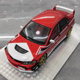 [AGU] 1:18 Mitsubishi 2005 Lancer Evo IX Christmas Edition Model Car Resin