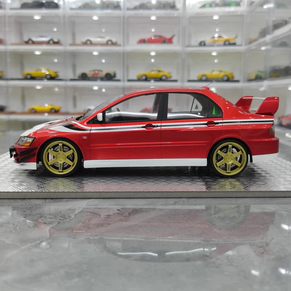 [AGU] 1:18 Mitsubishi 2005 Lancer Evo IX Christmas Edition Model Car Resin