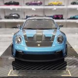 [AI Model] 1:18 Porsche 2023 911 992 GT3 RS blå modellbil harts