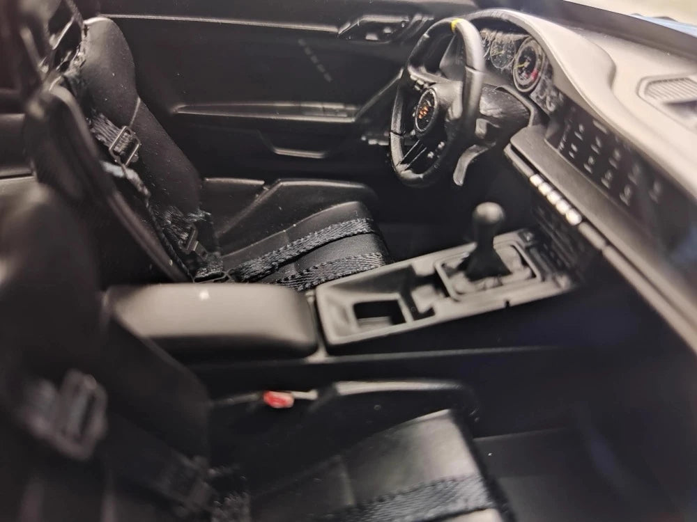 [AI Model] 1:18 Porsche 2023 911 992 GT3 RS blå modellbil harts