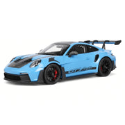 [AI Model] 1:18 Porsche 2023 911 992 GT3 RS sininen pienoismalli