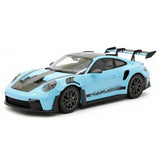 [AI Model] 1:18 Porsche 2023 911 992 GT3 RS Cyan モデルカー レジン