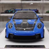 [AI Model] 1:18 Porsche 2023 911 992 GT3 RS Deep Blue Model Car Resin