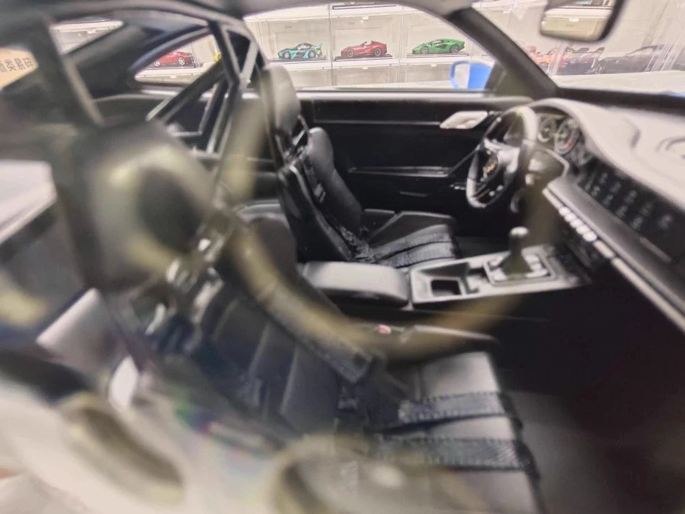 [AI Model] 1:18 Porsche 2023 911 992 GT3 RS Deep blå modellbil harts