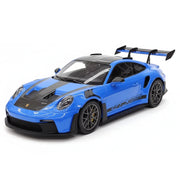 [AI Model] 1:18 Porsche 2023 911 992 GT3 RS Deep sininen pienoismalli