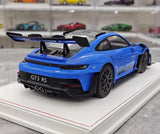[AI Model] 1:18 Porsche 2023 911 992 GT3 RS Deep Blue Model Car Resin