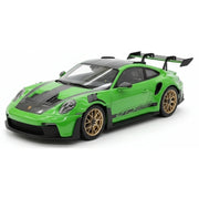 [AI Model] 1:18 Porsche 2023 911 992 GT3 RS vihreä pienoismalli