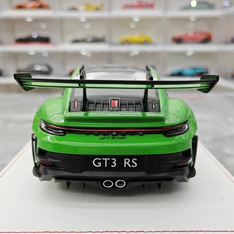 [AI Model] 1:18 Porsche 2023 911 992 GT3 RS vert voiture miniature Resin