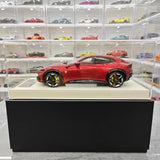 [AT] 1:18 Ferrari 2022 Purosangue Magenta Model Car Resin