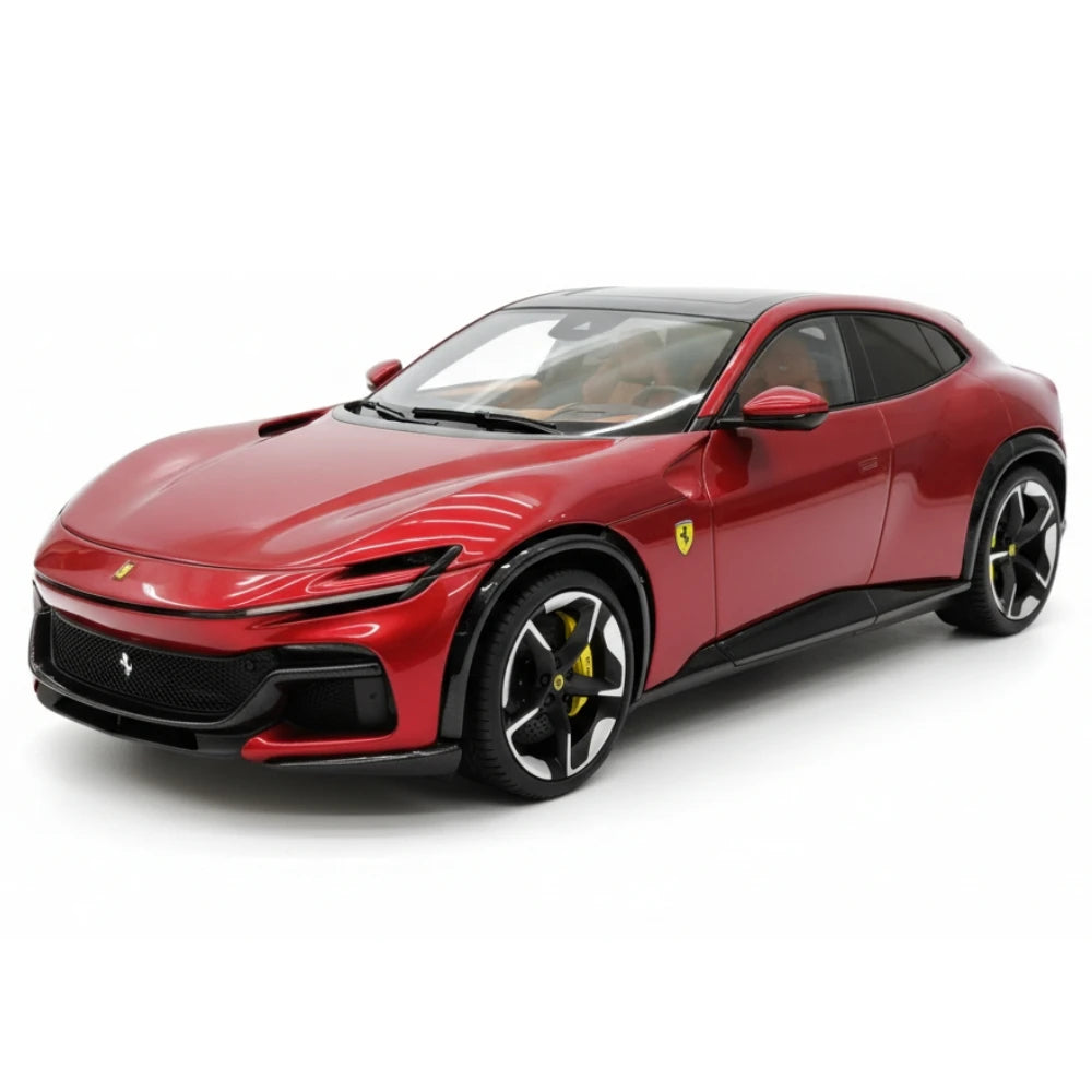 [AT] 1:18 Ferrari 2022 Purosangue Magenta Model Car Resin