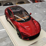 [AT] 1:18 Ferrari 2022 Purosangue Magenta Model Car Resin