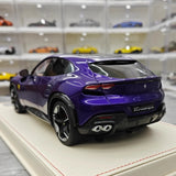 [AT] 1:18 Ferrari 2022 Purosangue violet voiture miniature Resin