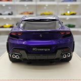 [AT] 1:18 Ferrari 2022 Purosangue violet voiture miniature Resin