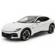 AT Ferrari 2023 Purosangue blanco 1:18 – coche a escala de colección en resina