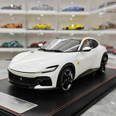 [AT] 1:18 Ferrari 2022 Purosangue White Model Car Resin
