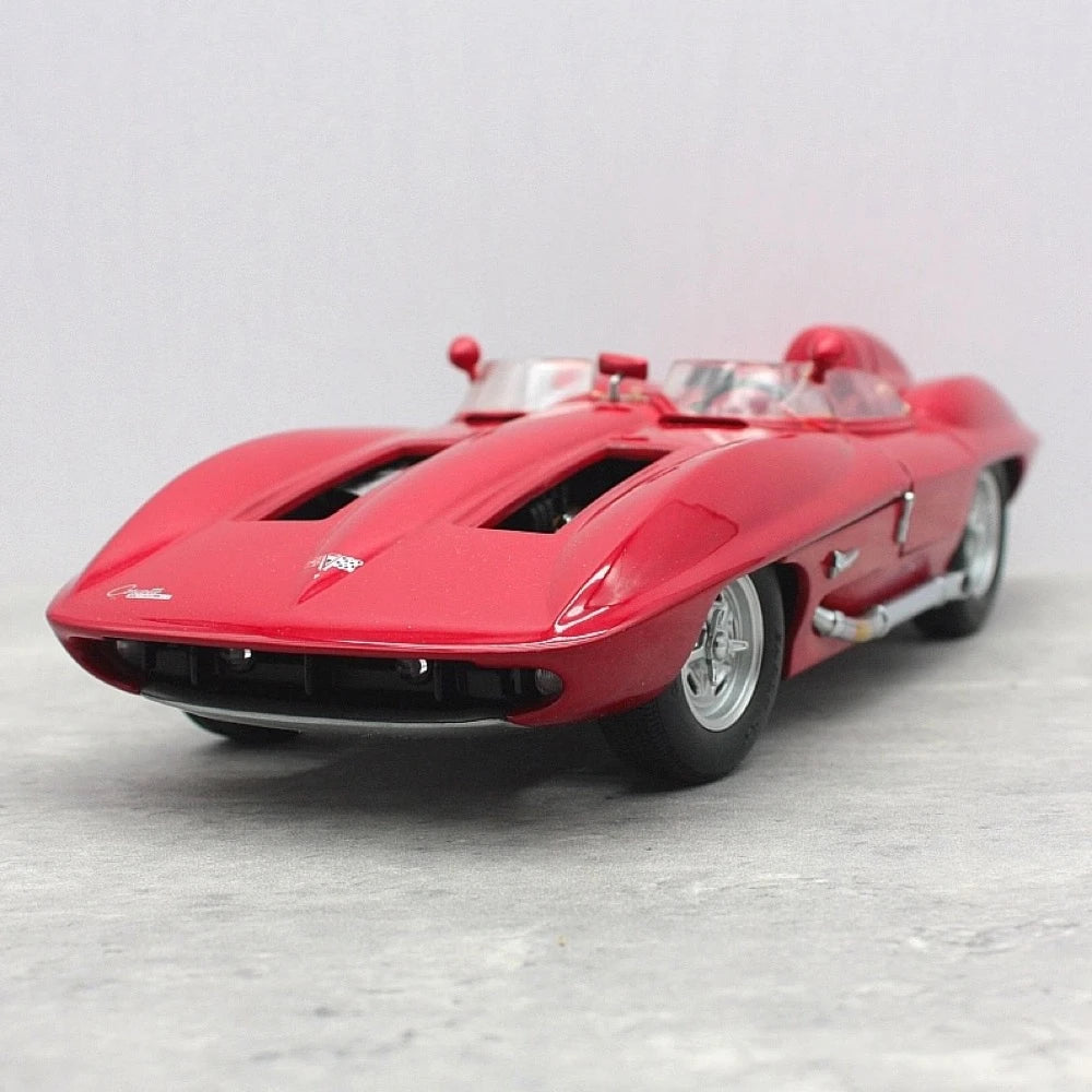 [AutoArt] 1:18 Chevrolet 1959 Corvette Stingray Red Model Car Die-Cast