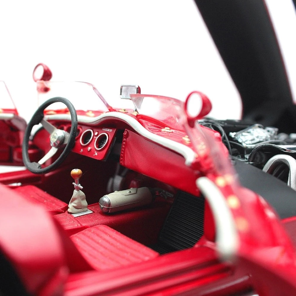 [AutoArt] 1:18 Chevrolet 1959 Corvette Stingray Red Model Car Die-Cast