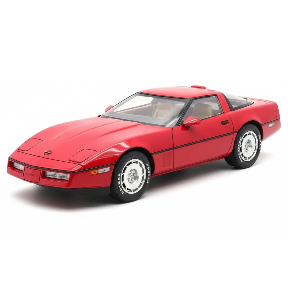 [AutoArt] 1:18 Chevrolet 1986 Corvette C4 Red Model Car Die-Cast