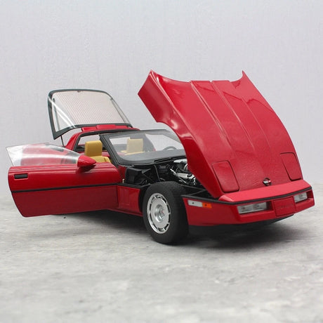 [AutoArt] 1:18 Chevrolet 1986 Corvette C4 Red Model Car Die-Cast