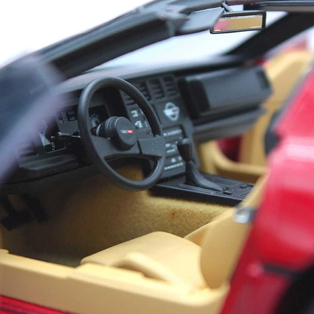 [AutoArt] 1:18 Chevrolet 1986 Corvette C4 Red Model Car Die-Cast