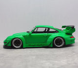 [AutoArt] 1:18 Porsche 1993 911 993 RWB Green Model Car Die-Cast