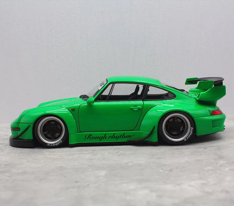 [AutoArt] 1:18 Porsche 1993 911 993 RWB vert voiture miniature Die-Cast