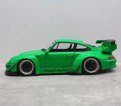 [AutoArt] 1:18 Porsche 1993 911 993 RWB Green Model Car Die-Cast