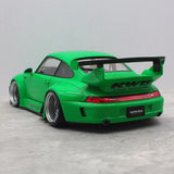 [AutoArt] 1:18 Porsche 1993 911 993 RWB Green Model Car Die-Cast