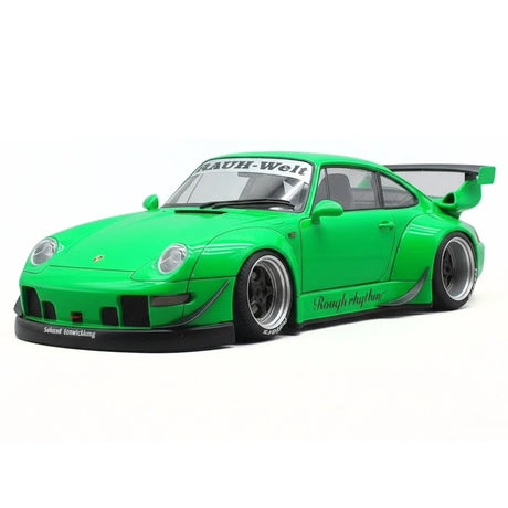 [AutoArt] 1:18 Porsche 1993 911 993 RWB vert voiture miniature Die-Cast