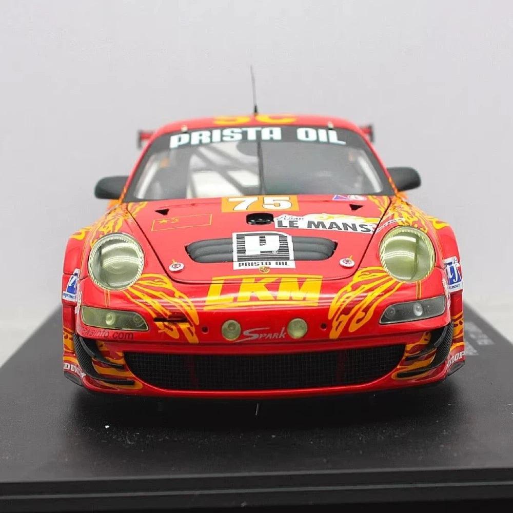 [AutoArt] 1:18 Porsche 2007 911 (997) GT3 RSR Le Mans #75 Model Car Die-Cast