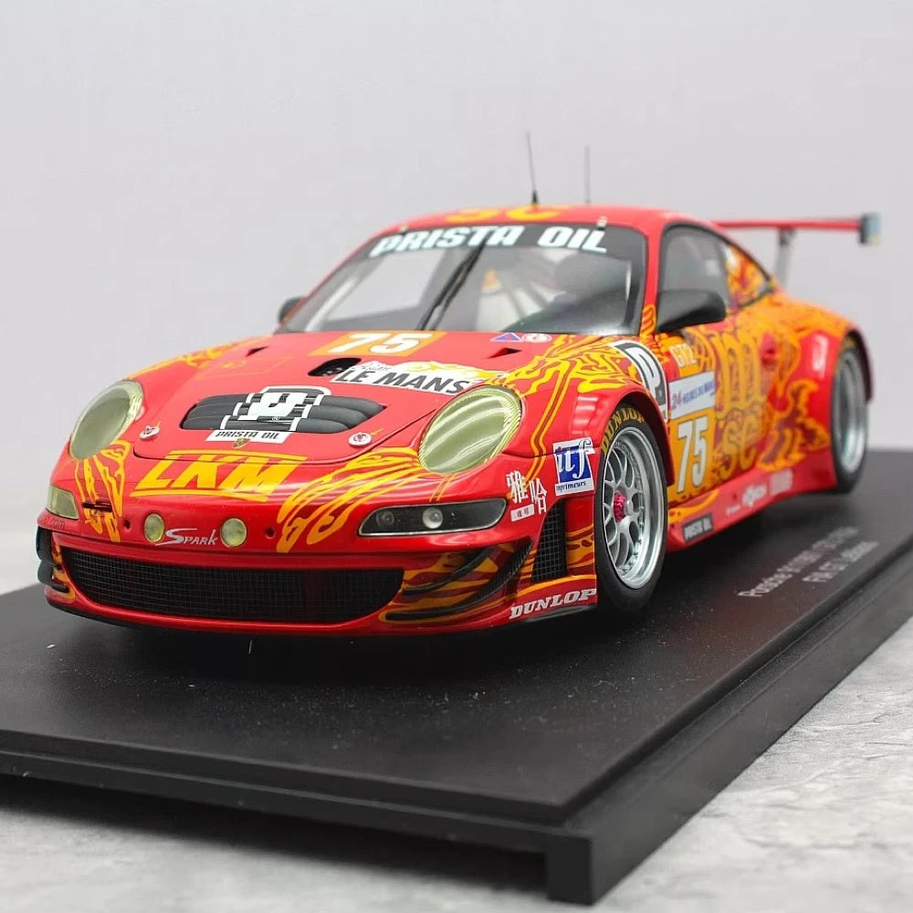[AutoArt] 1:18 Porsche 2007 911 (997) GT3 RSR Le Mans #75 Model Car Die-Cast