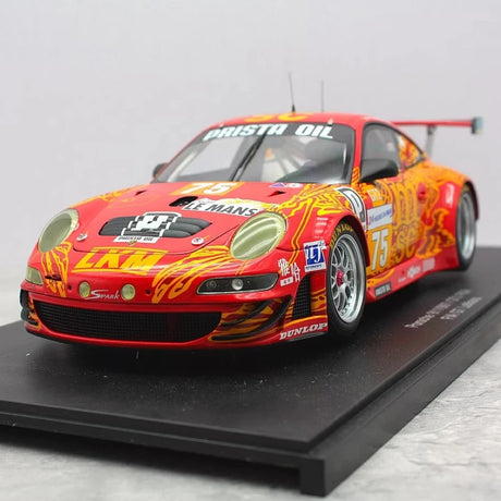 [AutoArt] 1:18 Porsche 2007 911 (997) GT3 RSR Le Mans #75 voiture miniature Die-Cast