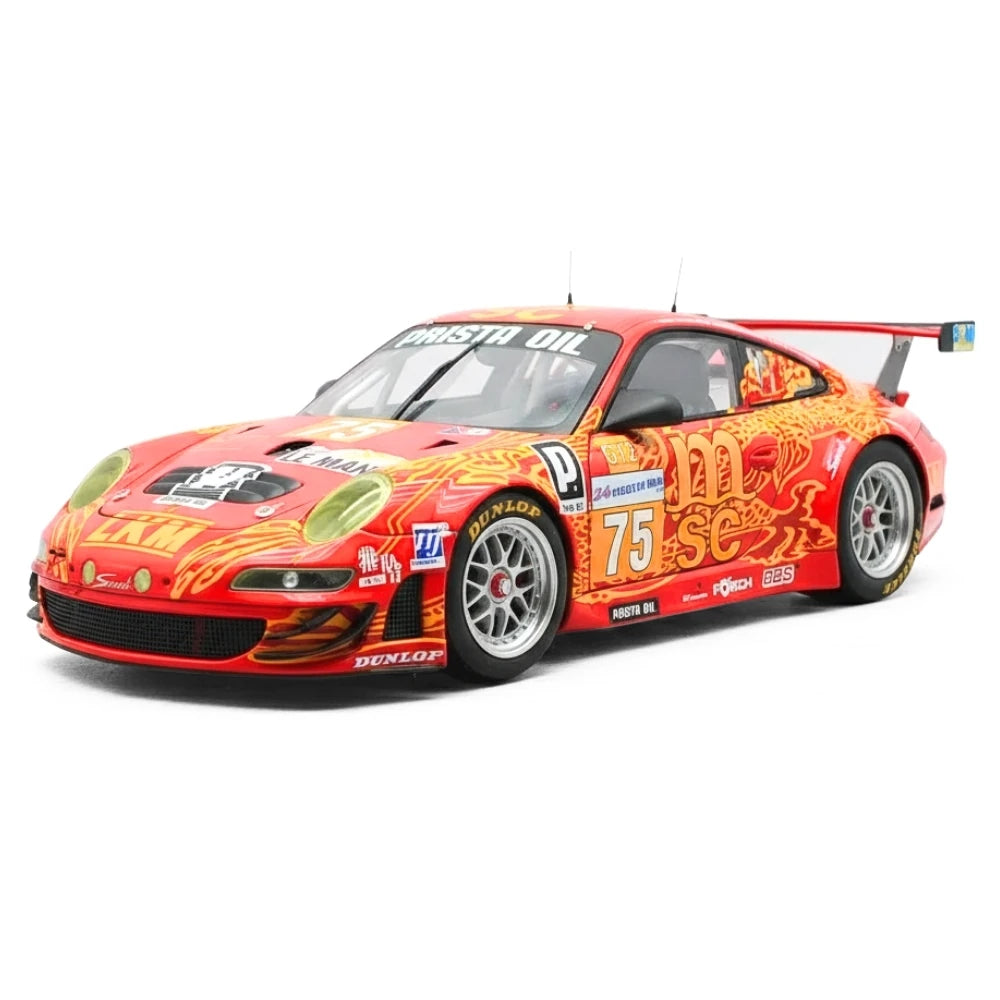 [AutoArt] 1:18 Porsche 2007 911 (997) GT3 RSR Le Mans #75 Model Car Die-Cast