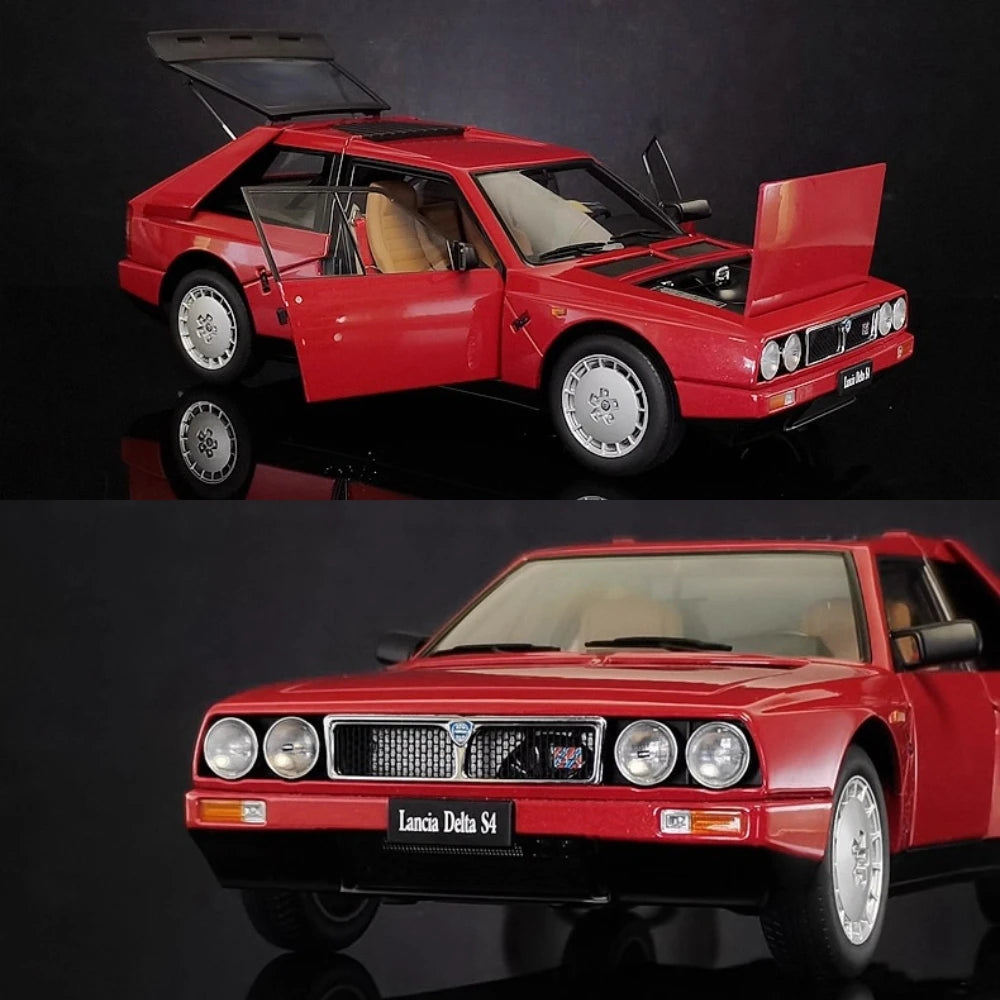 [AutoArt] 1:18 Lancia 1985 Delta S4 Red Model Car Die-Cast