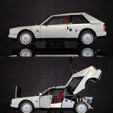 [AutoArt] 1:18 Lancia 1985 Delta S4 Silver Model Car Die-Cast