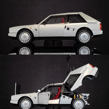 [AutoArt] 1:18 Lancia 1985 Delta S4 Silver Model Car Die-Cast