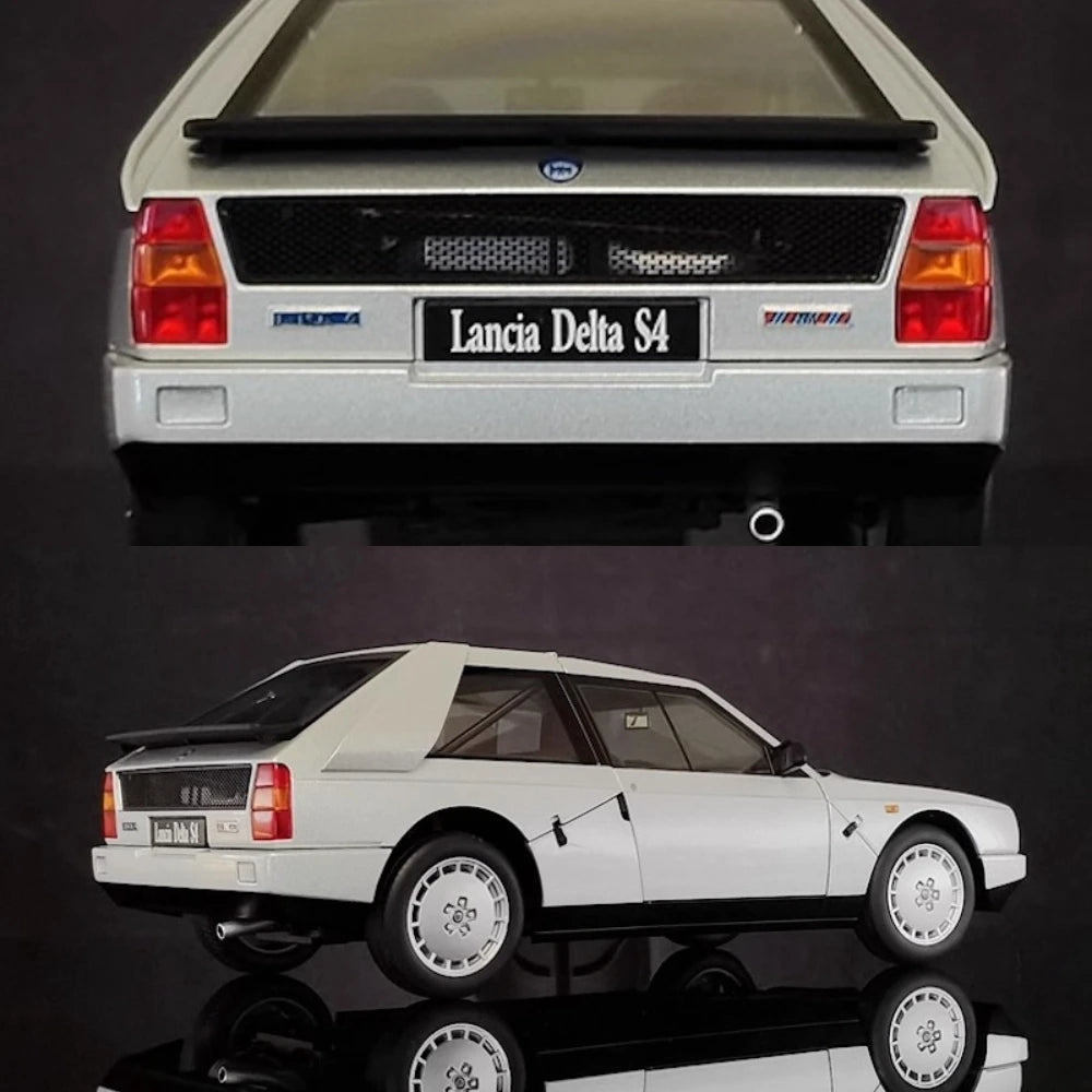 [AutoArt] 1:18 Lancia 1985 Delta S4 Silver Model Car Die-Cast
