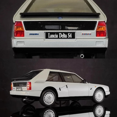 [AutoArt] 1:18 Lancia 1985 Delta S4 Silver Model Car Die-Cast